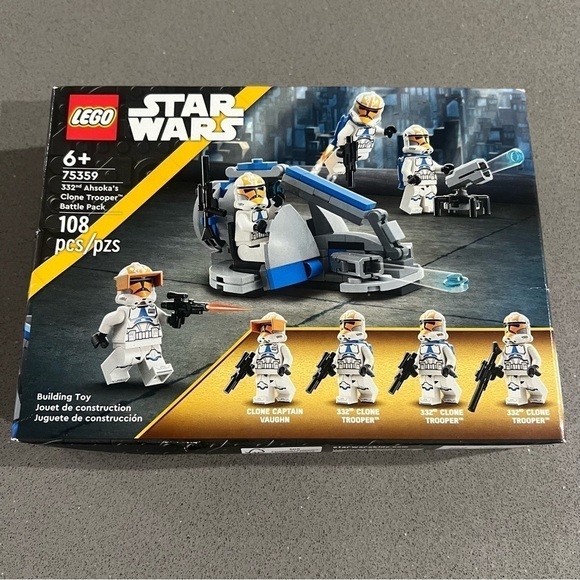 Retired LEGO Star Wars 332nd Ahsoka’s Clone Trooper Battle Pack 75359 - Picture 1 of 4